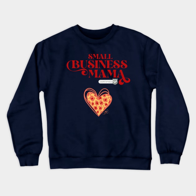 Certified Business Heart Crewneck Sweatshirt by LibrosBOOKtique